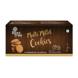 multi millet palm jaggery cookies - 75g